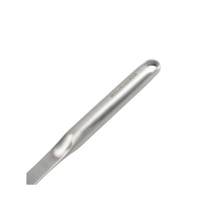 KitchenAid Scraper Spatula - Stainless Steel With Black Silicone Head