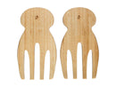 Maxwell & Williams Evergreen Bamboo Salad Hands - Set of 2 - 18cm