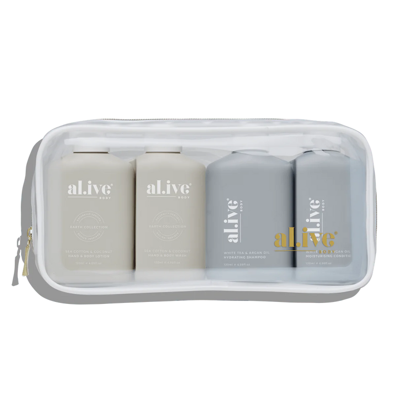 al.ive Hair & Body 4pc Travel Pack - 120ml