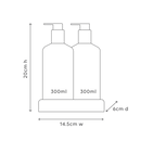 al.ive Kitchen Duo 300ml - Lemon & Pomegranate + Watermelon & Lime (Made in Australia)
