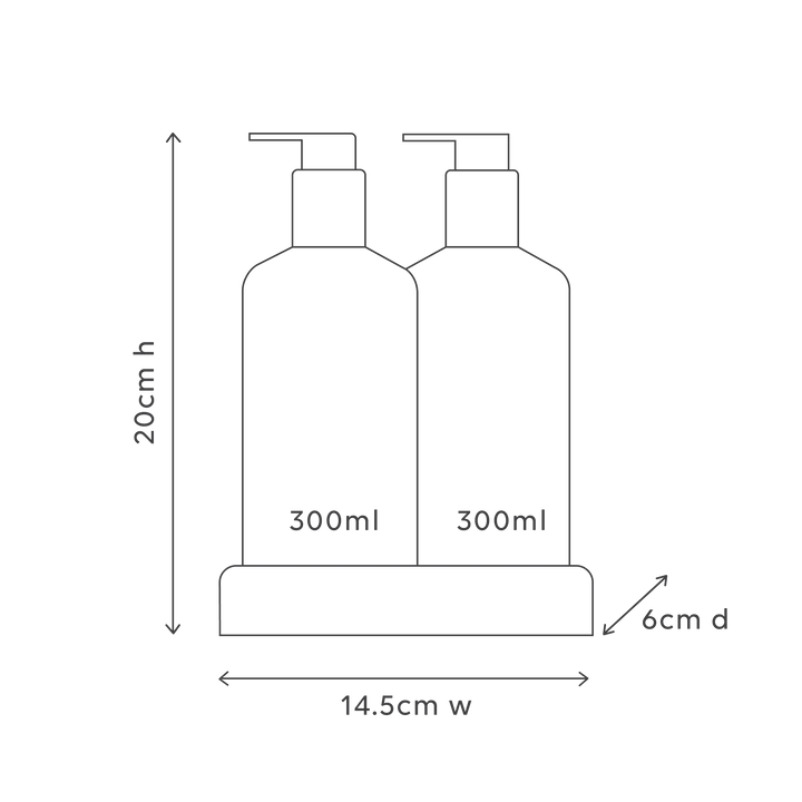 al.ive Kitchen Duo 300ml - Lemon & Pomegranate + Watermelon & Lime (Made in Australia)