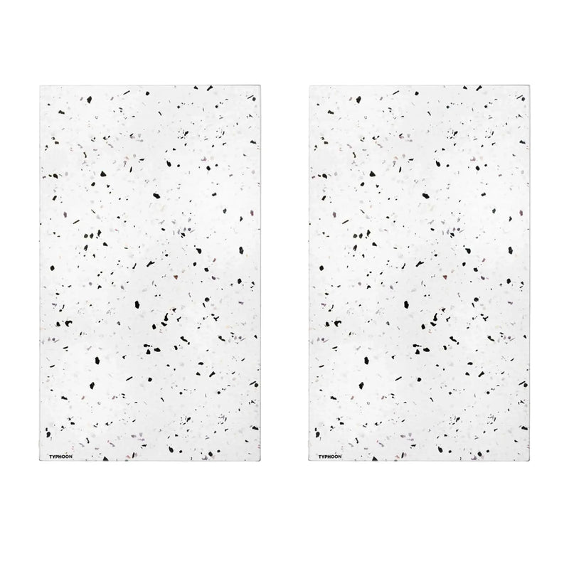 Typhoon Glass Quartz Effect Hob Protectors - Set of 2 - 30x52cm