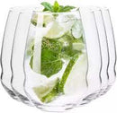 Krosno Inel Highball Glasses - Set of 6  Gift Boxed - 560ml (Made in Poland)