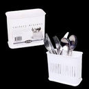 Plastic Cutlery Drainer - White - D.Line