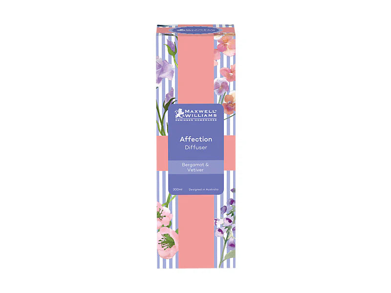 Maxwell & Williams Affection Diffuser Violet 300ml - Bergamot & Vetiver