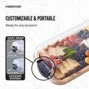 Farberware Build-a-Board Bamboo Platter - 17.7 x 55.8 cm