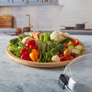 Farberware Build-a-Board Bamboo Round Snack Serving Board - 35.5cm