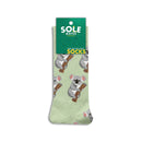 Koala Sole Mates Socks - Light Green