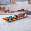 Farberware Build-a-Board Bamboo Platter - 17.7 x 55.8 cm