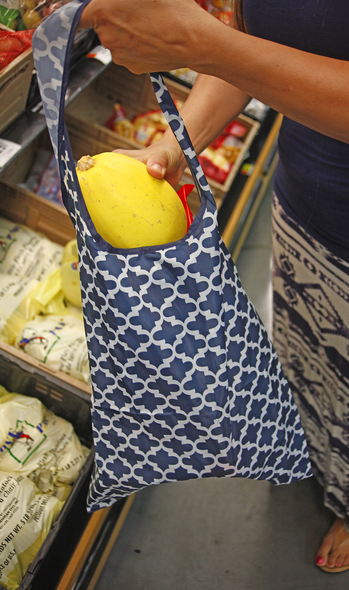 Sachi Eco Reusable Foldable Shopping Bag - Moroccan Navy