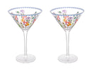Maxwell & Williams Affection Martini Glass Set of 2 Blue - 280ml