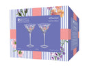 Maxwell & Williams Affection Martini Glass Set of 2 Blue - 280ml