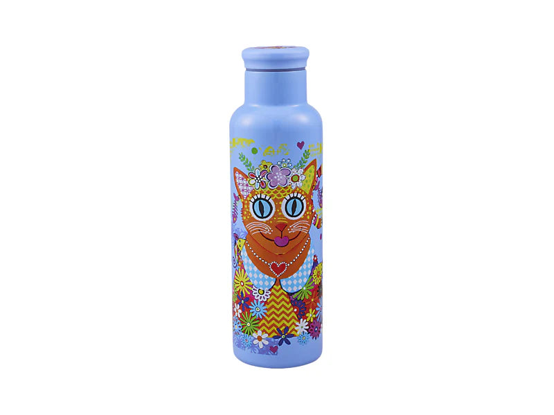 Maxwell & Williams Donna Sharam Kaleidoscope Double Wall Insulated Bottle 600ml - Ginger