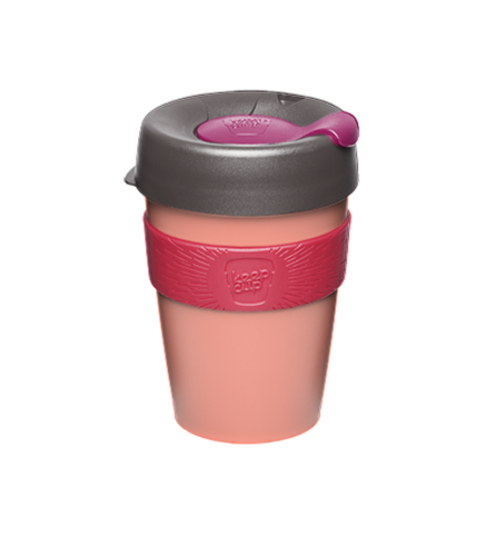 Original Coffee Cup Med. Wine/Charcoal/Red 340ml/12oz - KeepCup