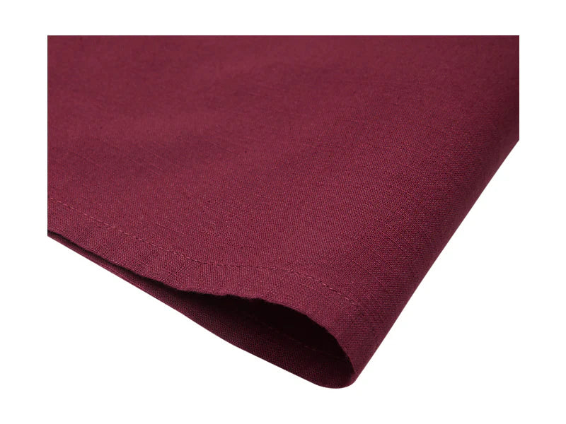 Maxwell & Williams Cotton Classics Cotton Napkins - Set of 4 - 45x45cm - Aubergine