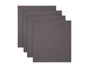 Maxwell & Williams Cotton Classics Cotton Napkins - Set of 4 - 45x45cm -Charcoal