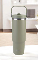Oasis Voyager Carry Tumbler 900ml - Olive Green