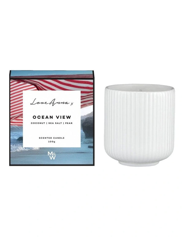 Love Anna x Scentimental Fragrance Candle 100gr - Ocean View - Gift Boxed