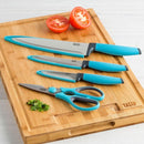 Tasty Knife With Shears Set - 4pc