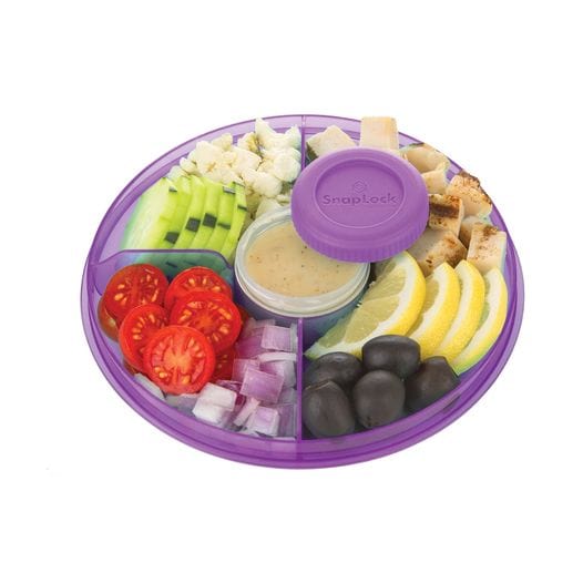 Progressive SnapLock 3pc Salad Snap & Go Container