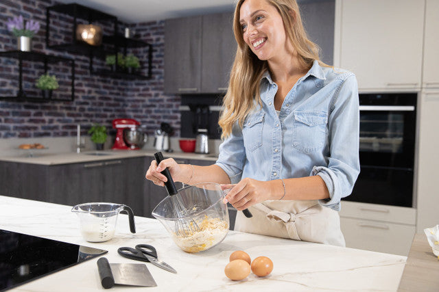 KitchenAid 3pc Measuring Jug Set - Black
