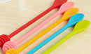 Cuisena Silicone Mini Honey Spoon - Pink -  25x2.5cm