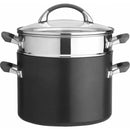 Anolon Endurance+ Nonstick Induction 24cm/7.6L Stockpot Bonus Pasta Insert