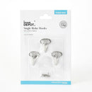 Frame Depot Hook With Screw 3 Pack - Silver