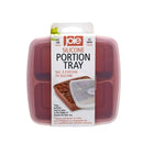 Joie Silicone Portion Tray With Lid - 1 Cup/237ml - 4 Portions