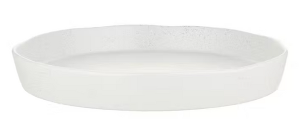 Maxwell & Williams Onni Serving Platter 33x4.5cm - Speckle White