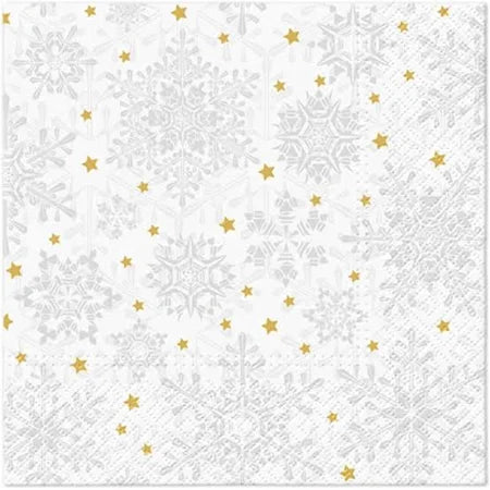 Paw Napkins - Pack of 20 - Glowing Stars - 33x33cm