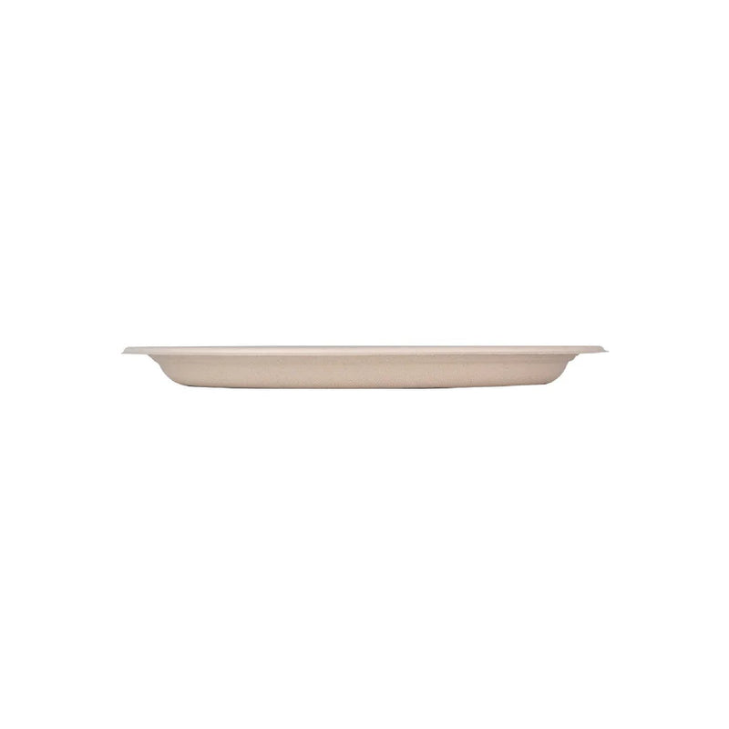 Eco Basics 10pc Biodegradable Sugarcane Plates - 23cm