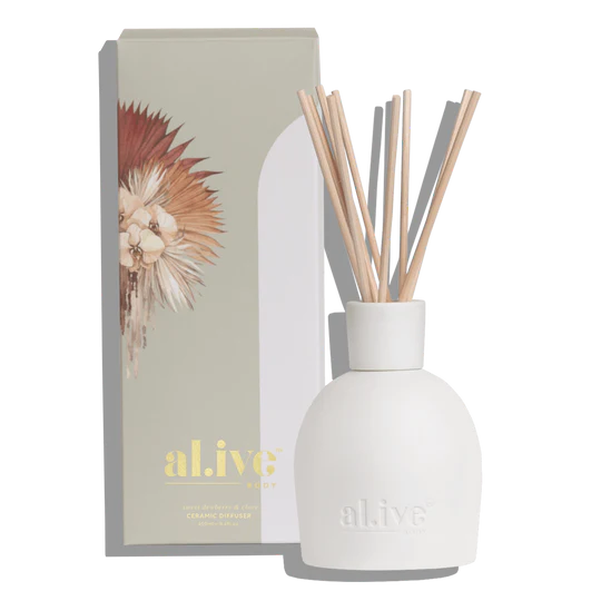 al.ive Sweet Dewberry & Clove Diffuser - 250ml (Made in Australia)