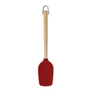 KitchenAid Birchwood Spoon Spatula with Silicone Head - Empire Red