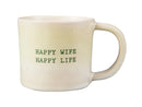 Maxwell & Williams The Mug Club Quotes Mug Happy Wife Happy Life - 350ml