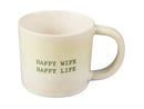 Maxwell & Williams The Mug Club Quotes Mug Happy Wife Happy Life - 350ml