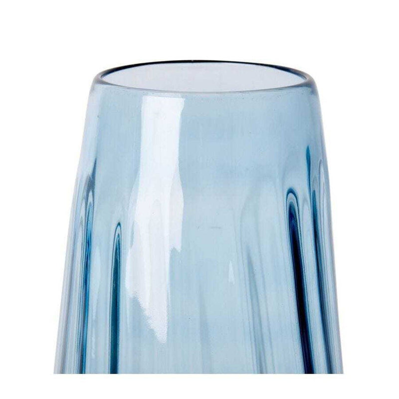 Demi Tail Vase 17x17x35cm - Blue