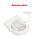 KitchenAid Stainless Steel Egg Slicer White - 23 x 11.5cm