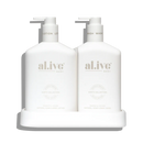 al.ive Body Wash & Lotion Duo in Mango & Lychee (Made in Australia)