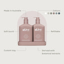 al.ive Body Wash & Lotion Duo in Raspberry Blossom & Juniper (Made in Australia)