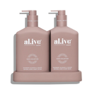 al.ive Body Wash & Lotion Duo in Raspberry Blossom & Juniper (Made in Australia)