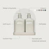 al.ive Body Wash & Lotion Duo in Sea Cotton & Coconut (Made in Australia)