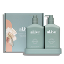 al.ive Body Wash & Lotion Duo in Kaffir Lime & Green Tea (Made in Australia)