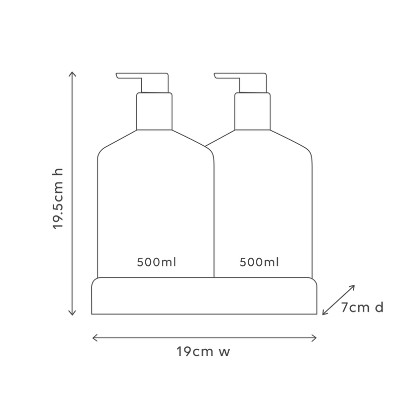 al.ive Body Wash & Lotion Duo - Apricot & Sweet Fig (Made in Australia)