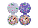 Maxwell & Williams Wicked Ceramic Coasters 10cm Set of 4 - Lovelier - Gift Box