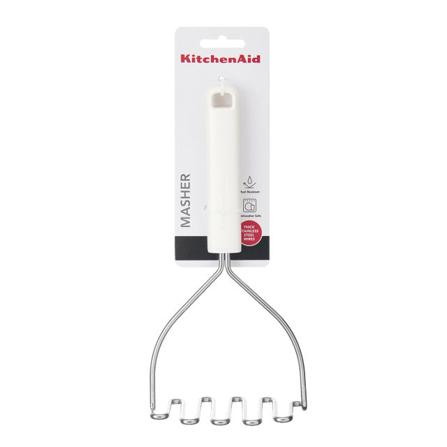 KitchenAid Masher Porcelain White - 25.5cm