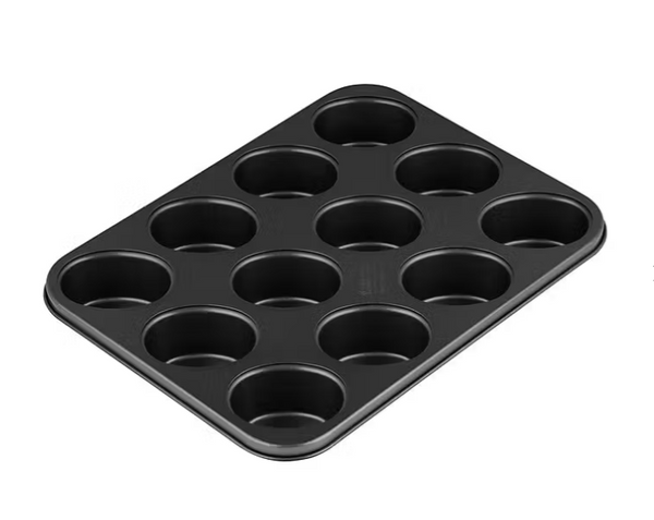 Maxwell & Williams BakerMaker Non-Stick 12 Cup Friand Pan - Black