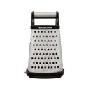 KitchenAid Stainless Steel Box Grater with Container - Black