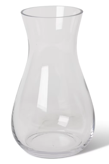 Betsy Vase 15x15x25cm - Clear