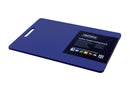 Chef Inox Colour Coded Cutting Board With Handle - Blue – 25x40x1.3cm